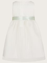 Monsoon Natural Baby Freya Lace Bridesmaid Dress - Image 2 of 3