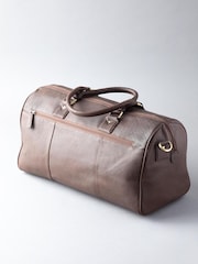 Lakeland Leather Brown Medium Discoverer Leather Holdall - Image 2 of 7
