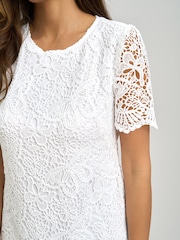 Gina Bacconi Reid Lace Shift Dress - Bild 4 von 6