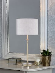 Laura Ashley Brass Highgrove Table Lamp - Image 1 of 4