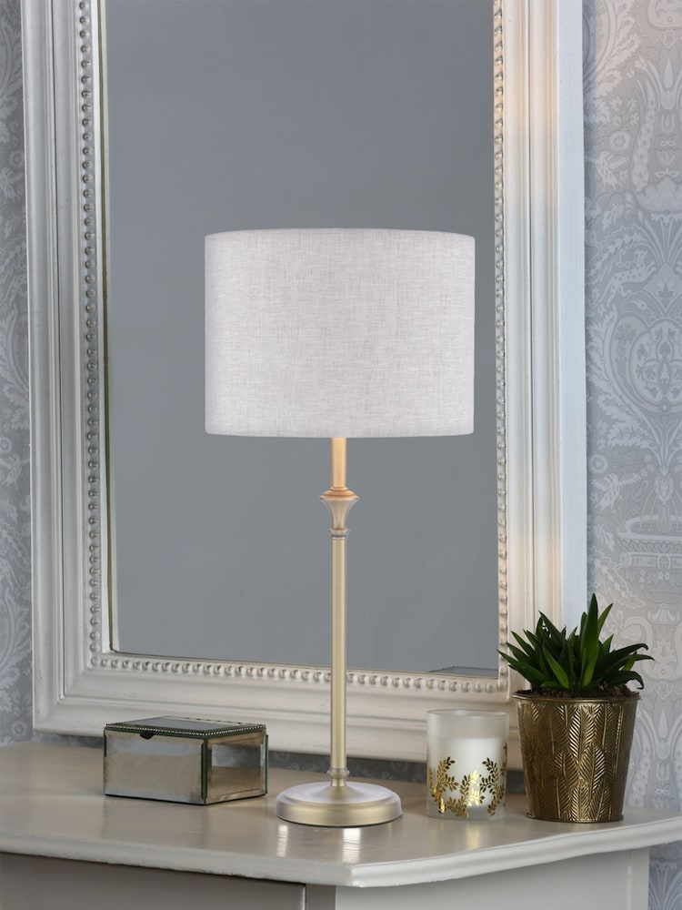 Laura Ashley Brass Highgrove Table Lamp - Image 1 of 4