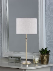 Laura Ashley Brass Highgrove Table Lamp - Image 2 of 4