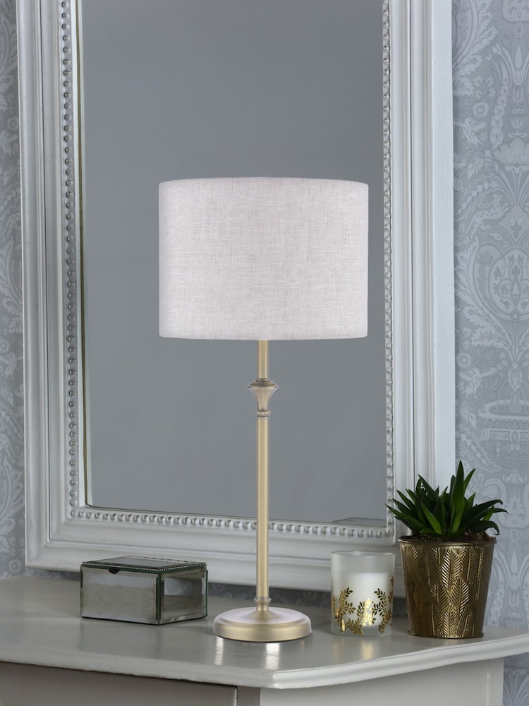 Laura Ashley Brass Highgrove Table Lamp - Image 2 of 4