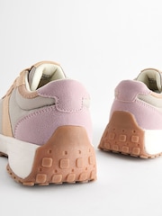 Pink/Grey Lace-Up Chunky Trainers - Image 11 of 12