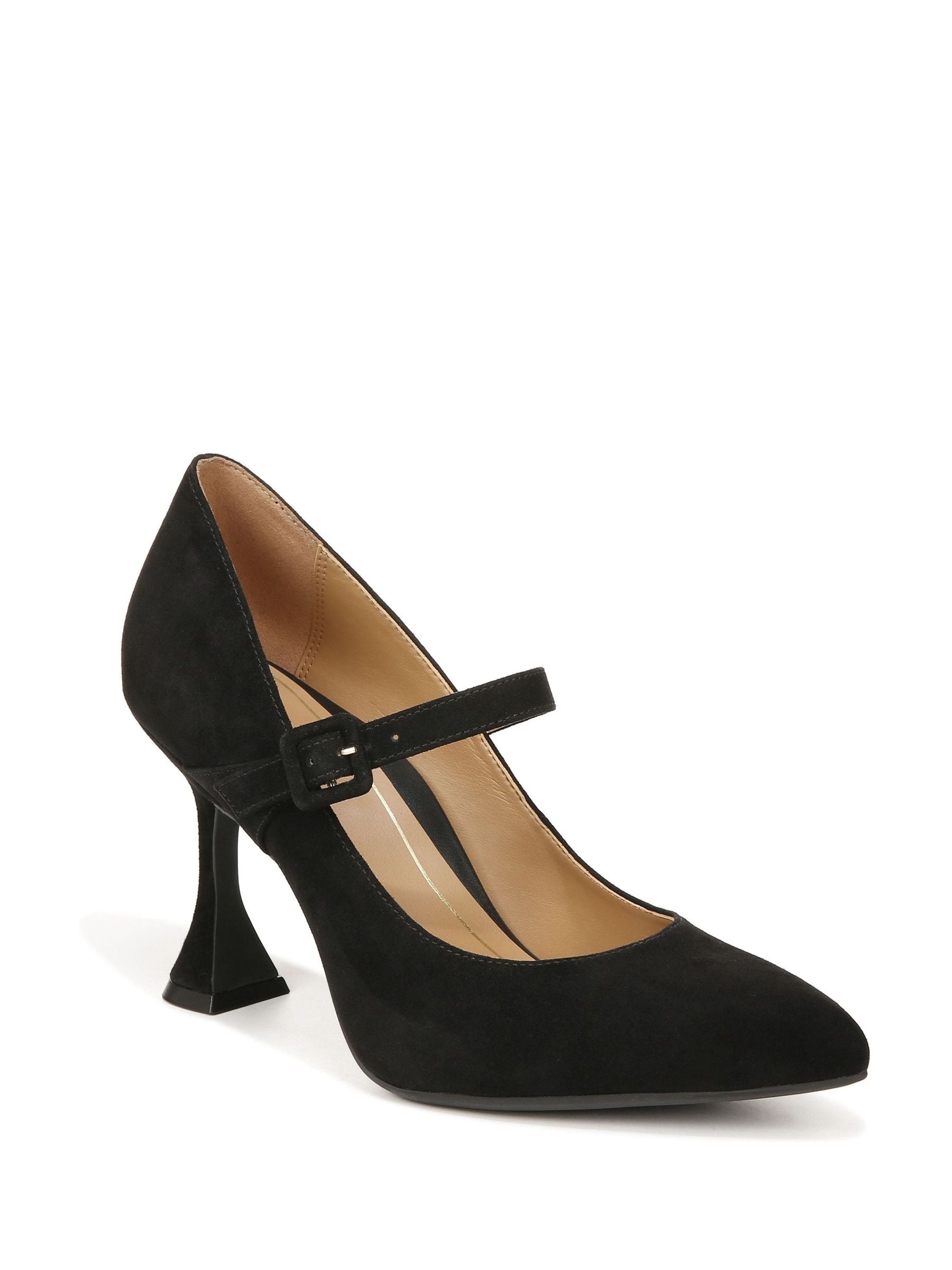Black suede mary janes on sale