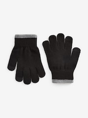 Black 3 Pack Touch Tip Magic Gloves (3-16yrs) - Image 2 of 2
