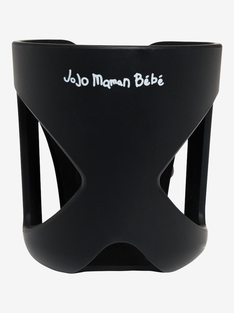 JoJo Maman Bébé Black Adjustable Stroller Bottle Holder - Image 3 of 3