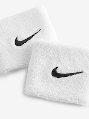 Nike White Swoosh Wristband - Image 2 of 4