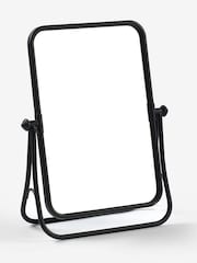Black Rectangle Dressing Table Vanity Mirror - Image 3 of 3