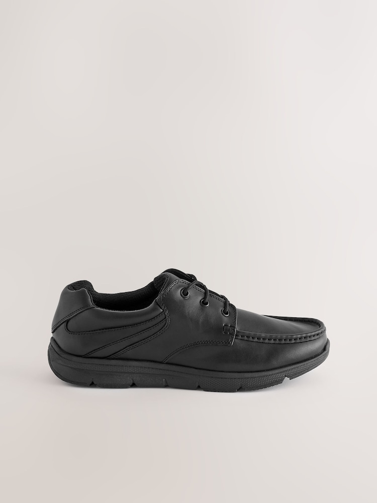 Buy Black Standard Fit Apron Lace Up Shoes from Next USA Buy Black Standard Fit Apron Lace Up Shoes from Next USA