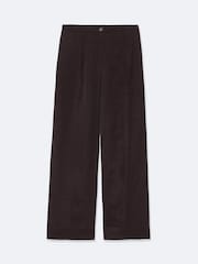 AllSaints Purple Leonie Satin Trousers - Image 8 of 8