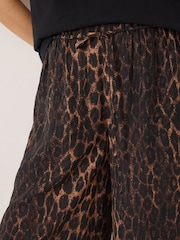 Hush Animal Mako Leopard Balloon Hem Trousers - Image 4 of 6