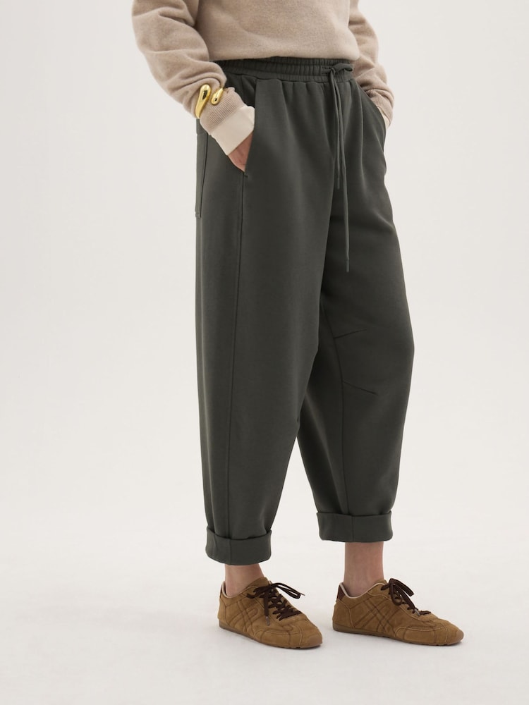 Hush Green Jack Barrel Joggers - Image 1 of 5 Hush Green Jack Barrel Joggers - Image 1 of 5