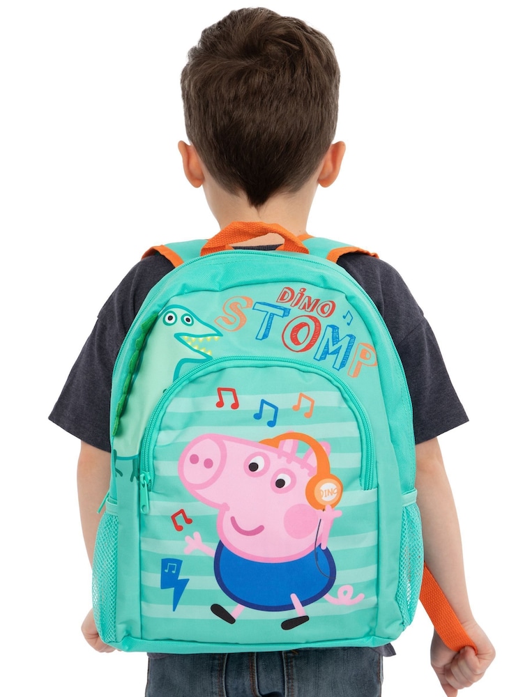 Character Blue George Pig Backpack - Image 1 of 9