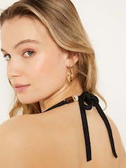 ETAM Black Idyllique Underwire Triangle Bra Top - Image 3 of 6