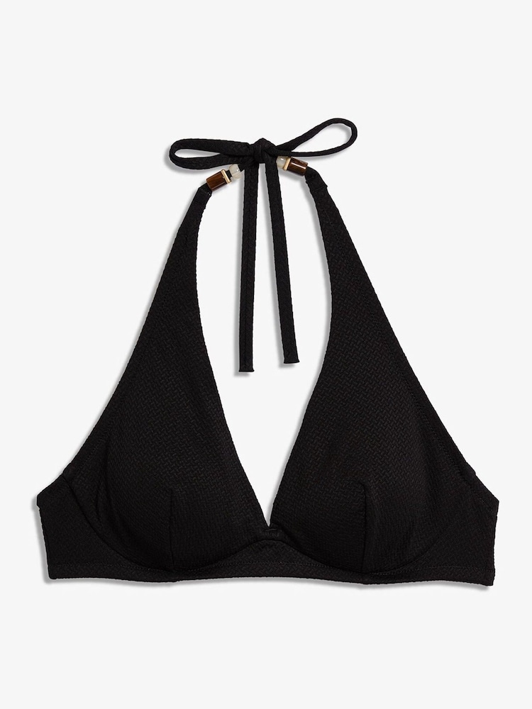 ETAM Black Idyllique Underwire Triangle Bra Top - Image 6 of 6