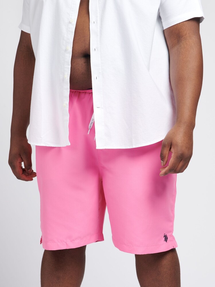 U.S. Polo Assn. Pink Core Swim Shorts - Image 2 of 6