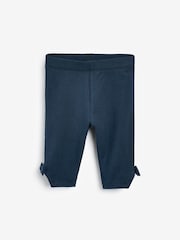 Navy Cropped Leggings (3mths-7yrs) - Image 1 of 3