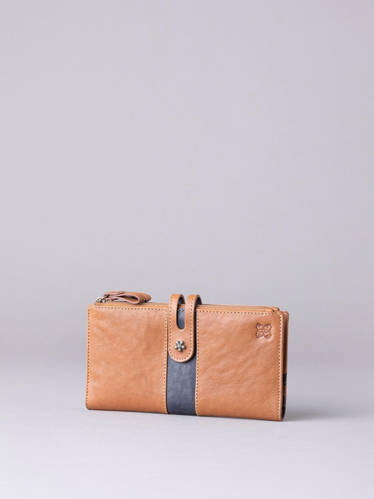 Lakeland Leather Natural Hartsop Leather Double Zip Purse - Image 1 of 4