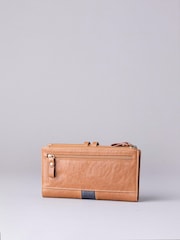 Lakeland Leather Natural Hartsop Leather Double Zip Purse - Image 2 of 4