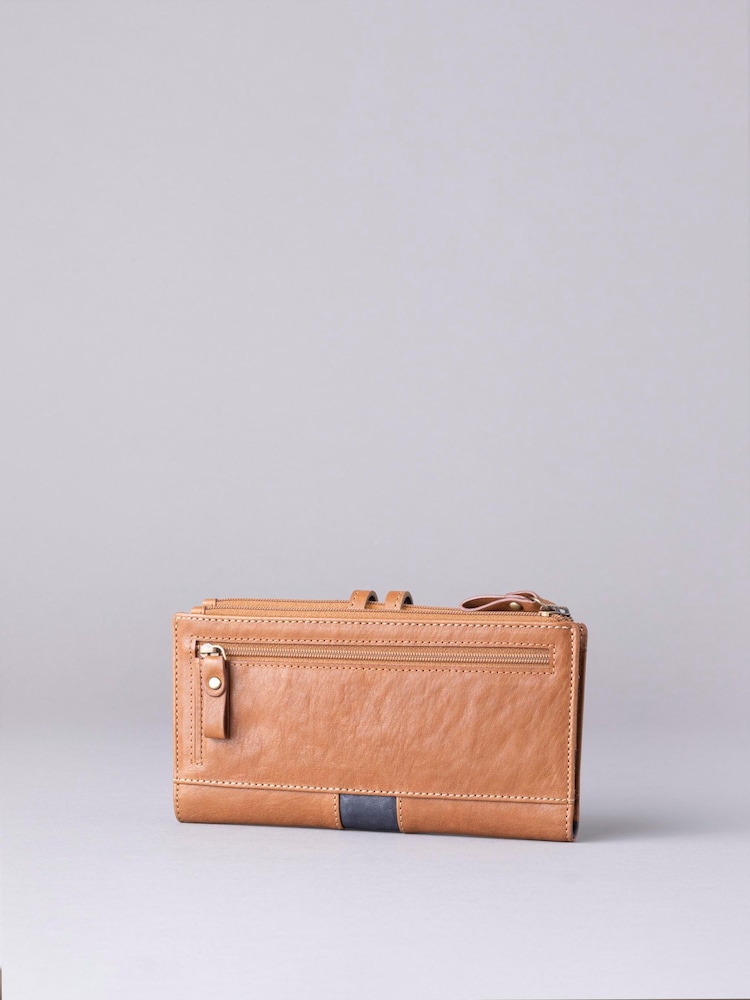 Lakeland Leather Natural Hartsop Leather Double Zip Purse - Image 2 of 4