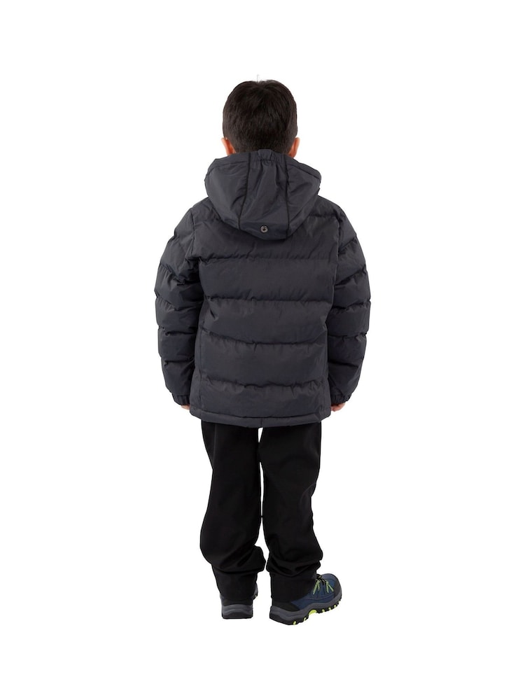 Gris - Chaqueta acolchada para niños Tuff de Trespass - Imagen 2 de 2