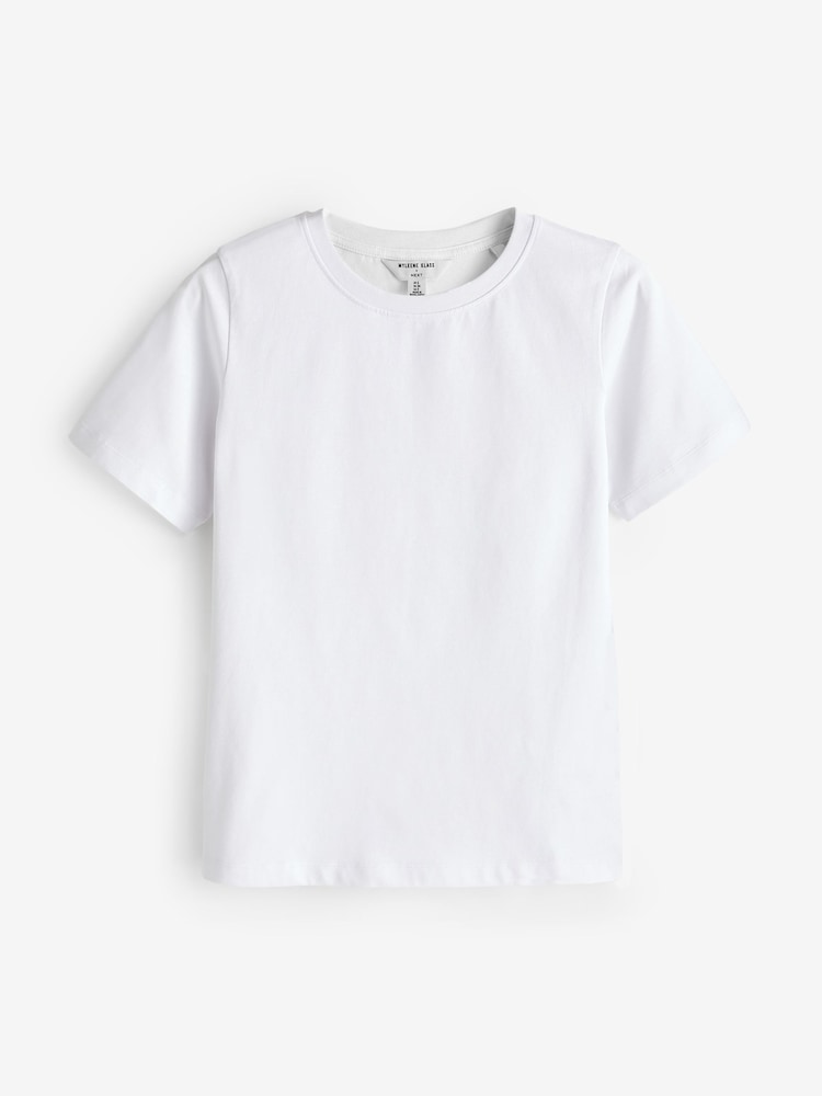 Myleene Klass White 100% Cotton T-Shirt - Image 3 of 3