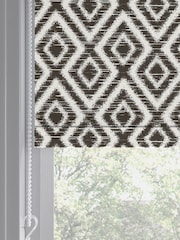 Grey Diamond Geo Made to Measure Roller Blind - Image 5 of 6