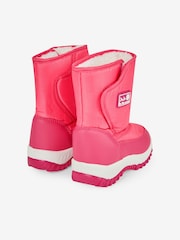 JoJo Maman Bébé Fuchsia Cosy Snow Boots - Image 2 of 4