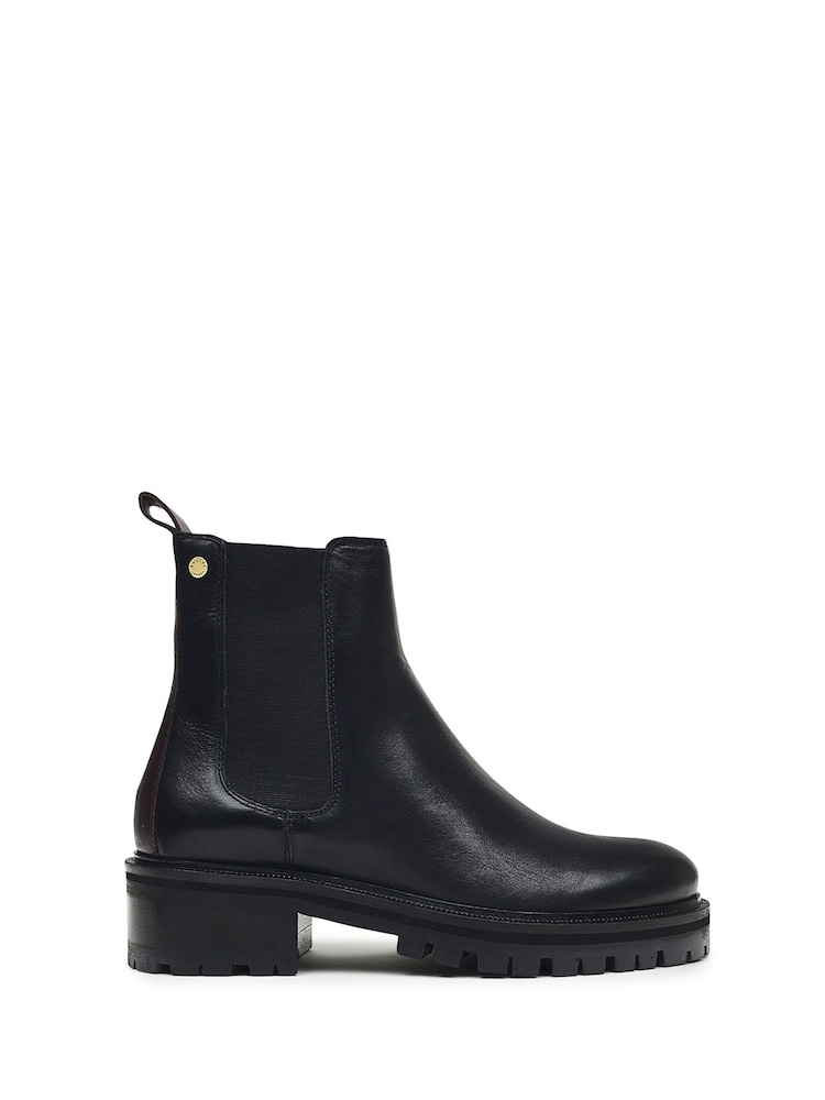 Radley London Keystone Crescent 2.0 Chunky Chelsea Black Boots - Image 1 of 3