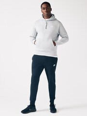 Gri fumuriu - Hanorac fără fermoar Nike Club  - Image 2 of 4