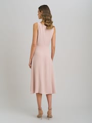 Gina Bacconi Pink Penny Sleeveless Shift Dress - Image 2 of 6