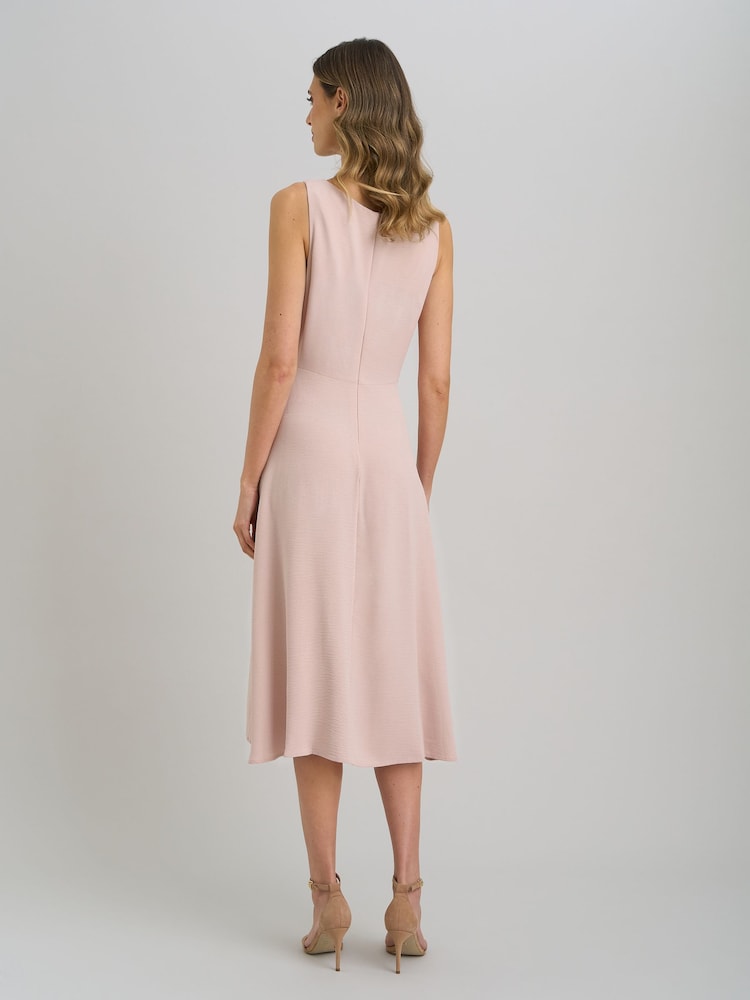 Gina Bacconi Pink Penny Sleeveless Shift Dress - Image 2 of 6