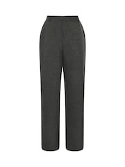 Long Tall Sally Grey Wide Leg Tailored Trousers - Image 5 of 6