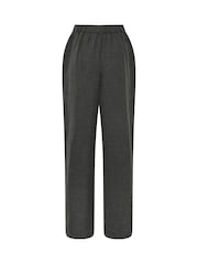 Long Tall Sally Grey Wide Leg Tailored Trousers - Image 6 of 6