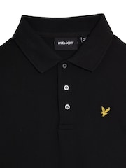 Lyle & Scott Black Boys Classic Polo Shirt - Image 4 of 4