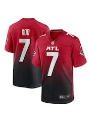 Nike Red NFL Atlanta Falcons Alternate Game Jersey - Younghoe Koo - Image 1 of 3