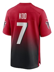 Nike Red NFL Atlanta Falcons Alternate Game Jersey - Younghoe Koo - Image 3 of 3