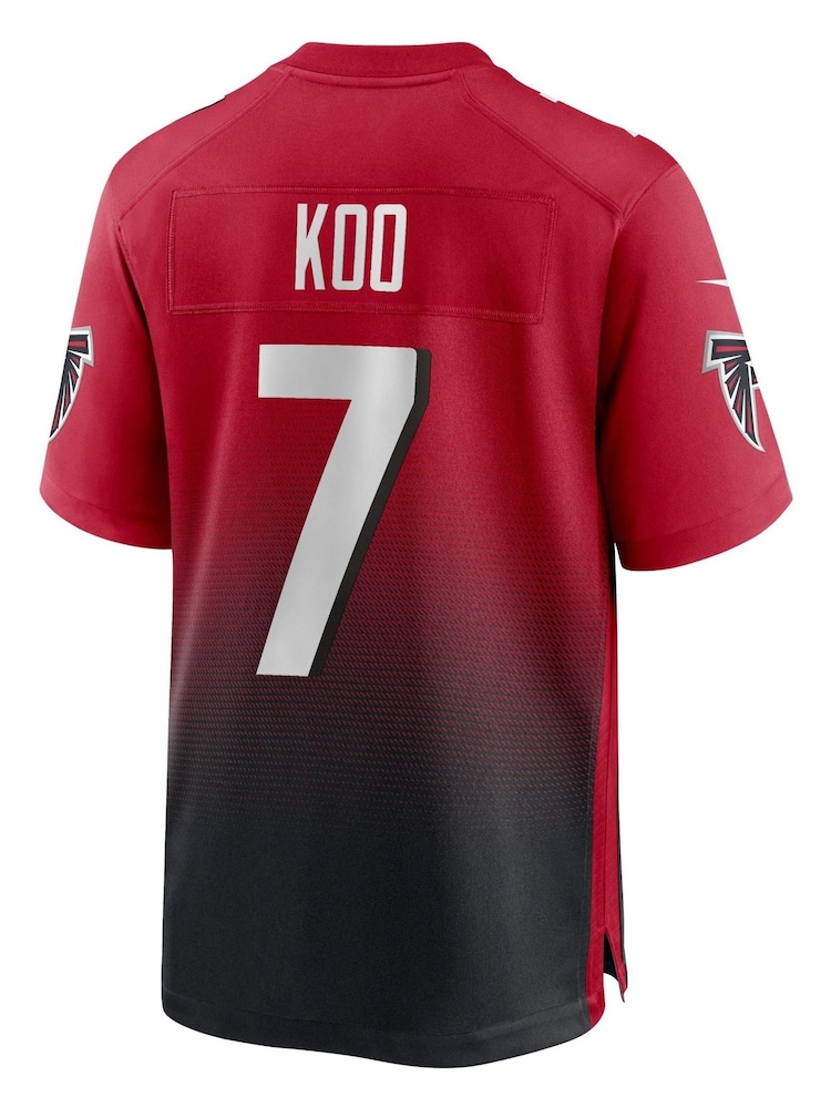 Nike Red NFL Atlanta Falcons Alternate Game Jersey - Younghoe Koo - Image 3 of 3