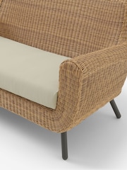 MADE.COM Natural Jonah Garden Poly Rattan Lounge Set - Image 6 of 8