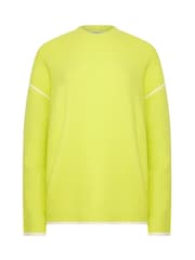 Long Tall Sally Green Tipped Detail Knitted Jumper - Image 5 of 6
