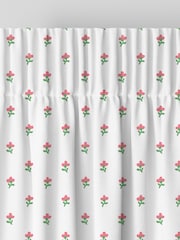 Laura Ashley Peony Pink Wood Violet Made to Measure 100% Cotton Curtains - Image 6 of 9