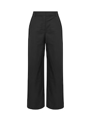 Long Tall Sally Black Wide Leg Tailored Trousers - Image 5 of 6
