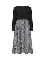 M&Co 2 In 1 Animal Long Sleeve Dress - Bild 5 von 6