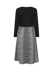 M&Co 2 In 1 Animal Long Sleeve Dress - Bild 6 von 6