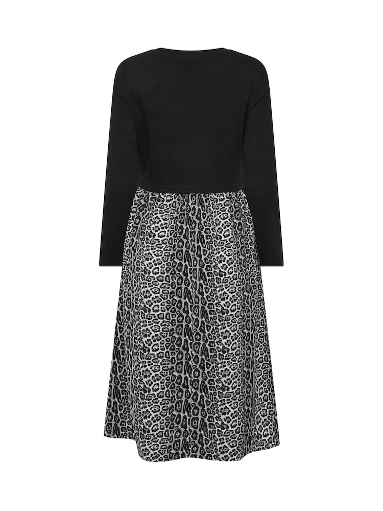 M&Co 2 In 1 Animal Long Sleeve Dress - Bild 6 von 6