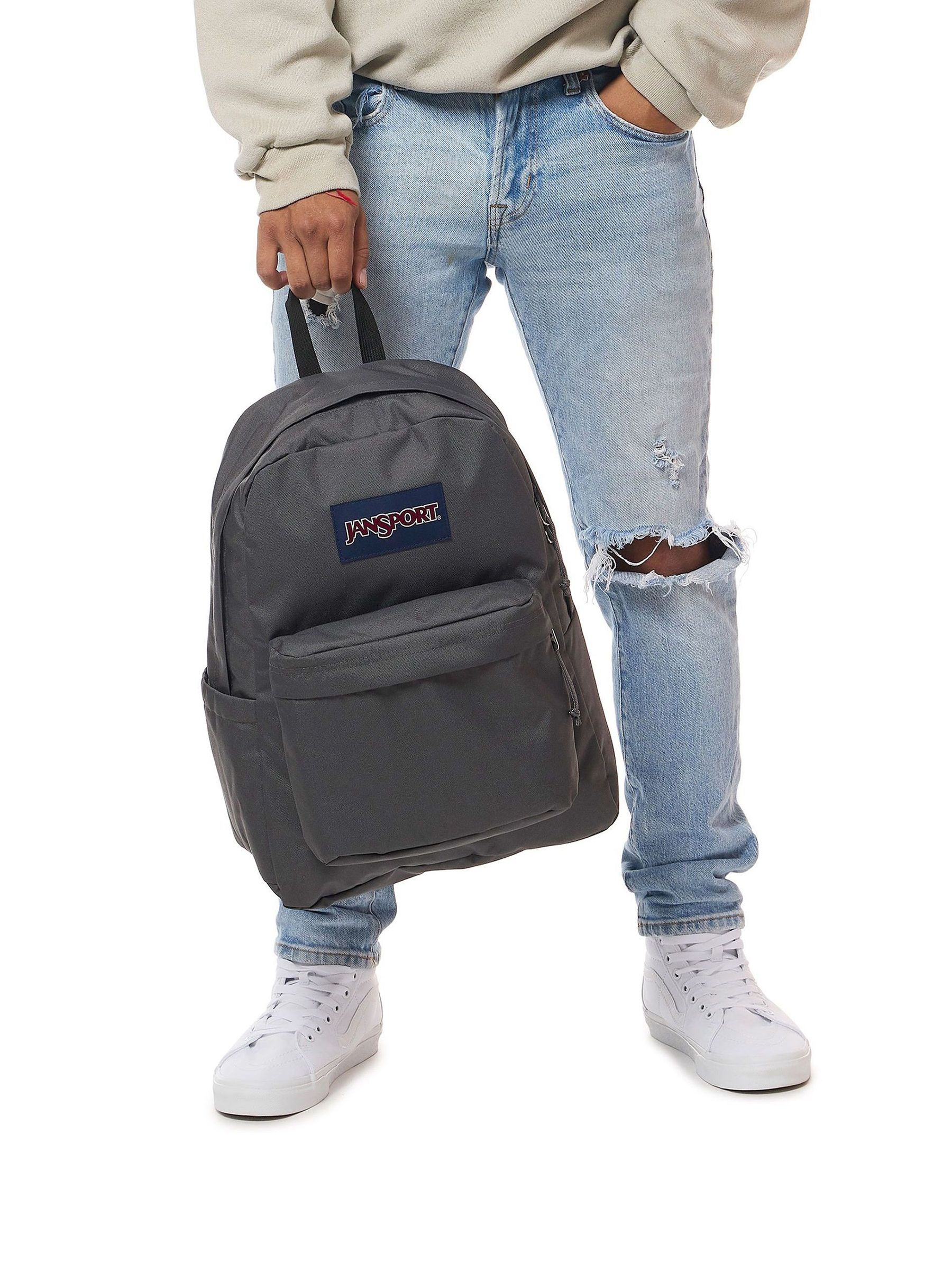 Buy Jansport Grey SuperBreak Plus Backpack from Next USA