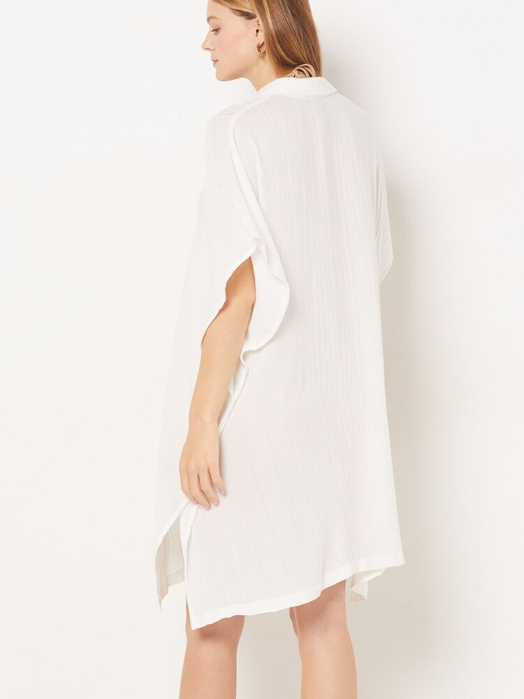 ETAM White Amaris Beach Summer Tunic - Image 2 of 4 ETAM White Amaris Beach Summer Tunic - Image 2 of 4