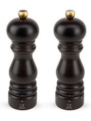 Peugeot Chocolate Set of Manual Salt and Pepper Mills in Wood 18cm - Image 6 of 6
