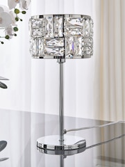 Chrome Alexis Table Lamp - Image 2 of 8